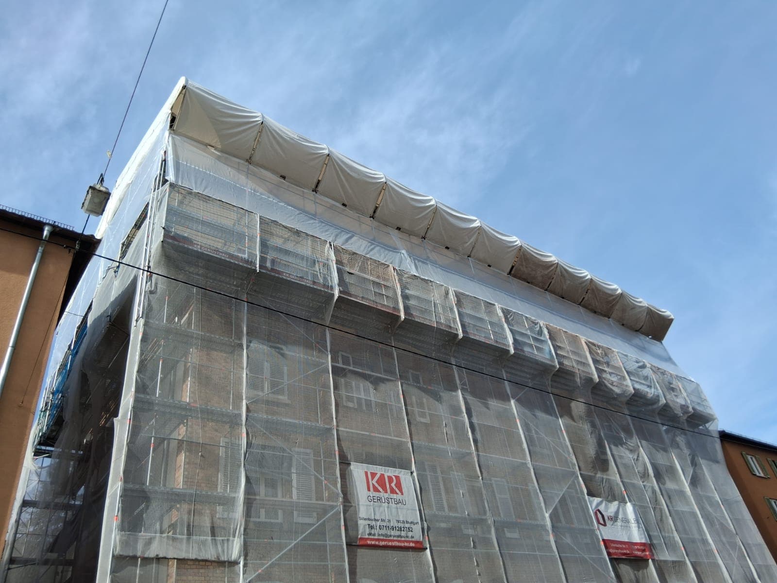 Gerüstbau in Stuttgart, KR-Gruppe